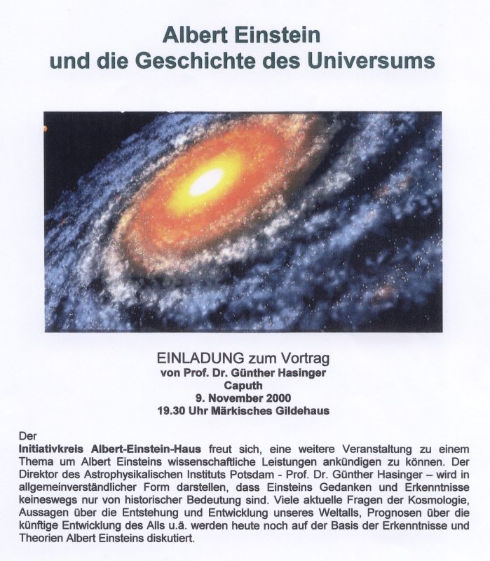 Geschichte des Universums